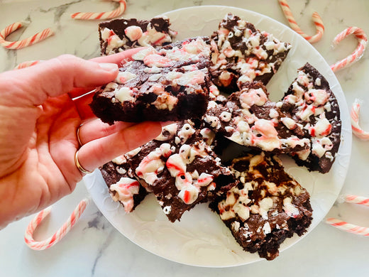 Festive Peppermint Brownies: An Easy Way to Dress Up Brownies This Holiday Season