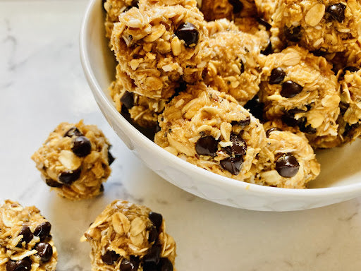 No Bake Elderberry Energy Balls