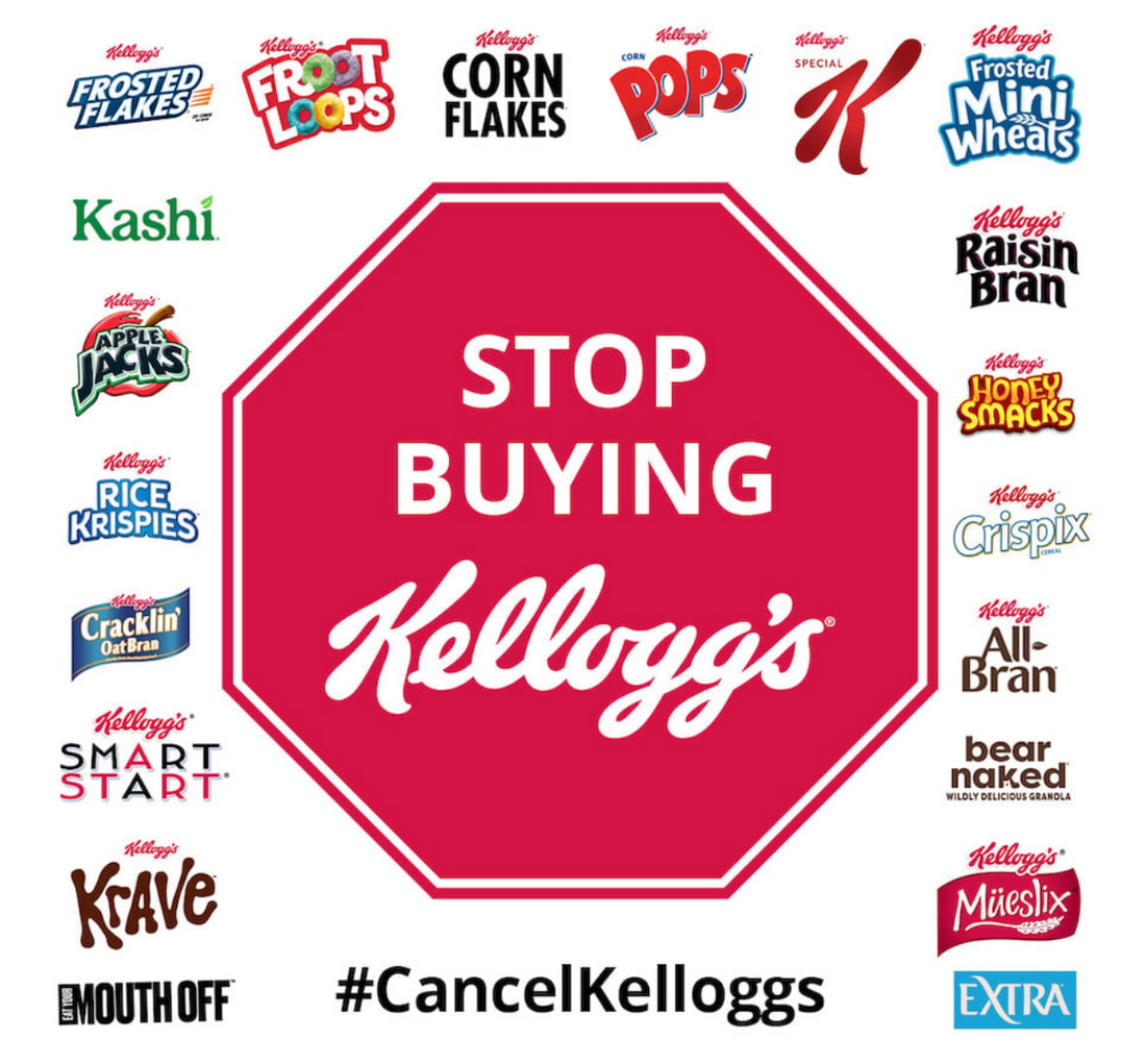 stop buying kellogg's
