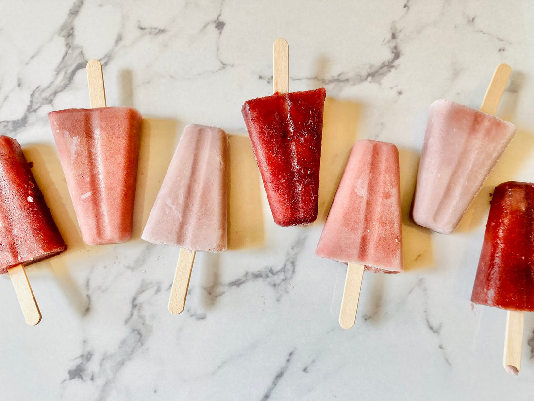 Elderberry Popsicles - Healthy variety!