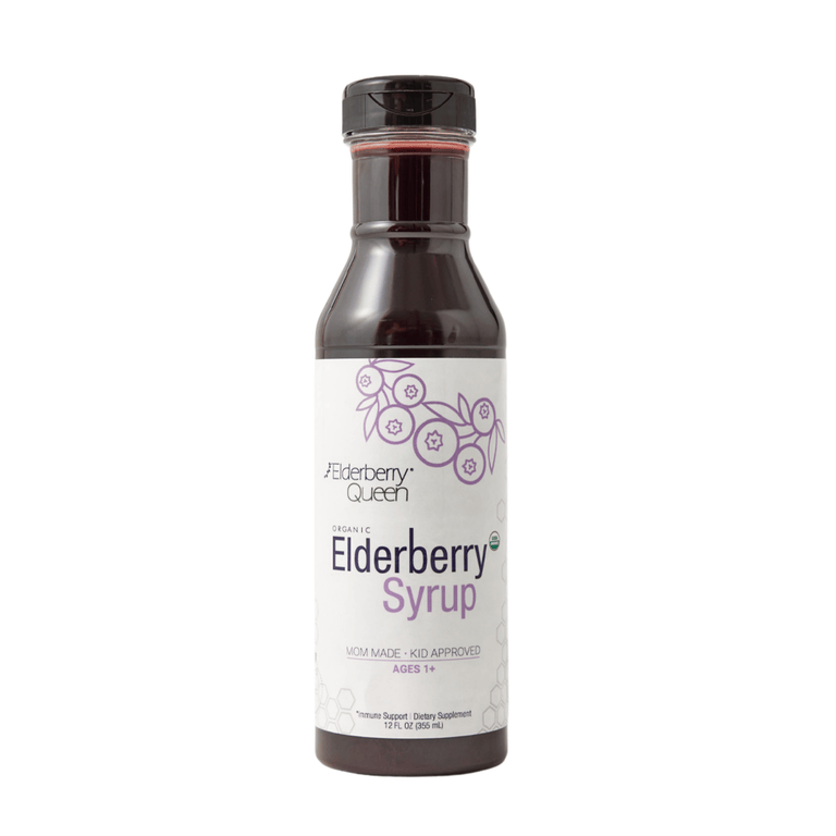 Organic Elderberry Syrup 12 fl oz