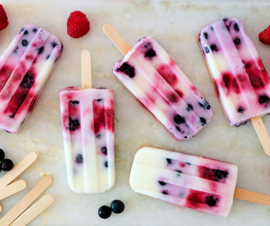 Elderberry Yogurt Popsicles: A Refreshing Fall Treat to Support Your Immune System