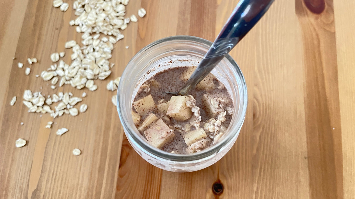 Apple Pie Overnight Oats