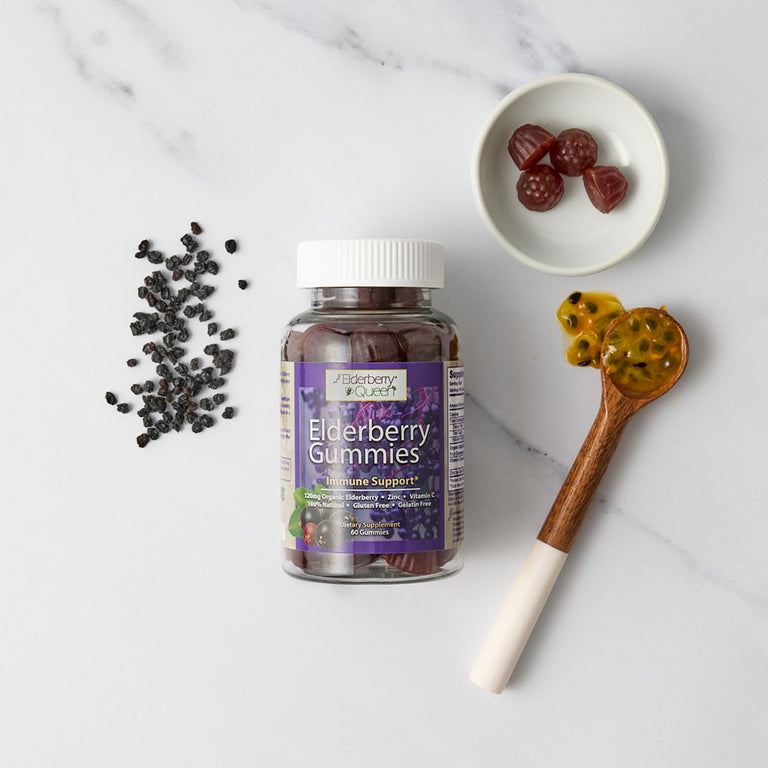 Elderberry Gummies with Vitamin C & Zinc