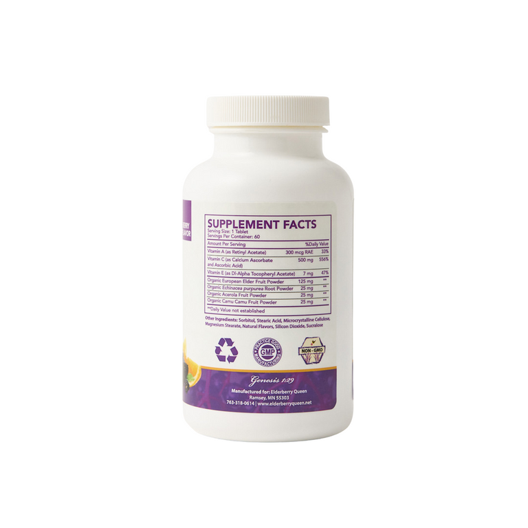 Vitamin C Chewable Tablets - Case of 24