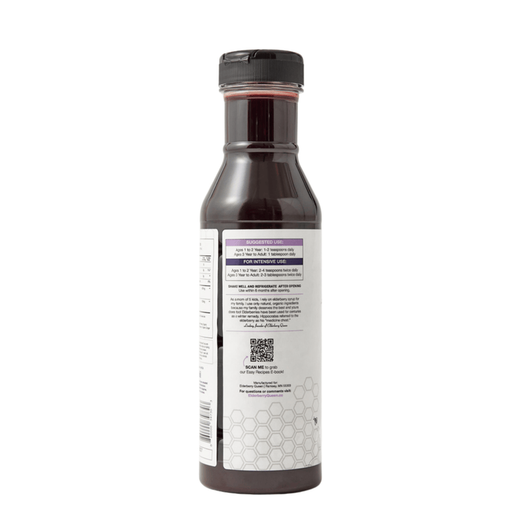 Organic Elderberry Syrup 12 fl oz
