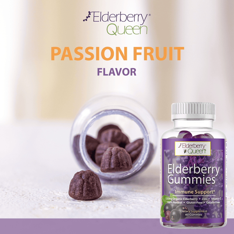 Elderberry Gummies with Vitamin C & Zinc